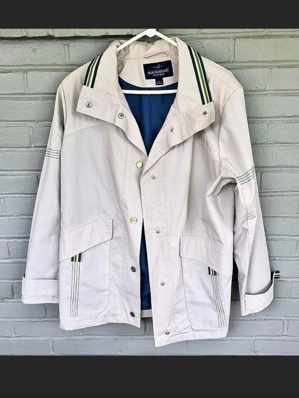 Vintage Mackintosh of New England Beige Jacket